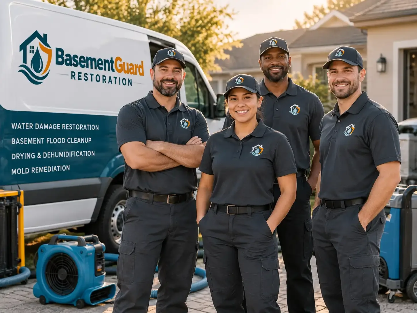 Basement Water Damage Restoration company in Portsmouth, IA